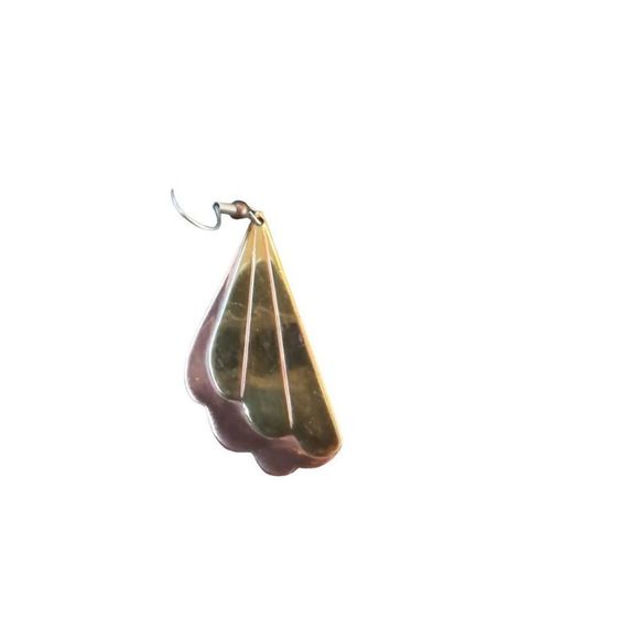 VINTAGE 1990's Copper Earrings - Picture 3 of 4